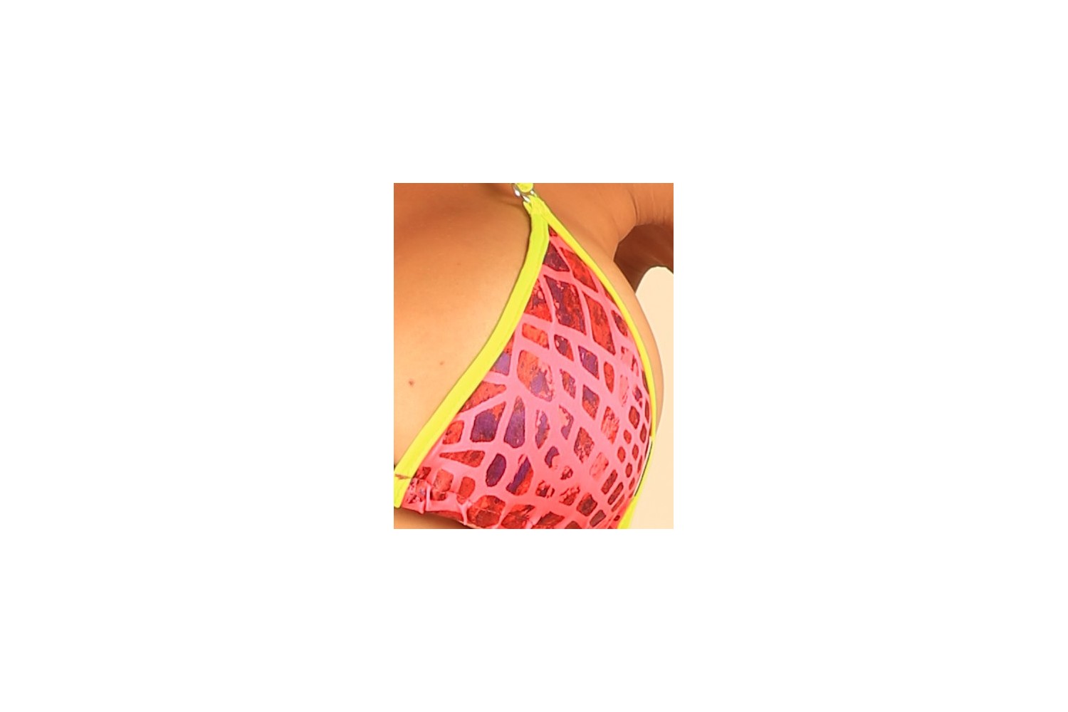 Dreieck Mini-BH Ginger Fluo - MicroBikini